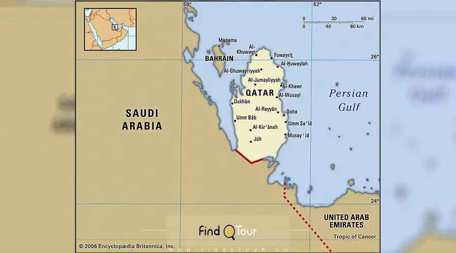 قطر کجاست؟