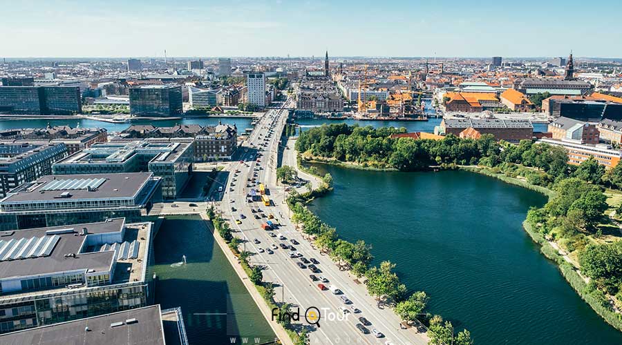 کانال های آب شهر کپنهاگ دانمارک 2