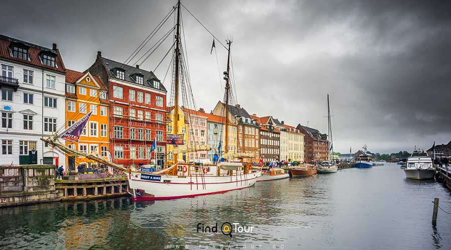 3کانال های آب شهر کپنهاگ دانمارک