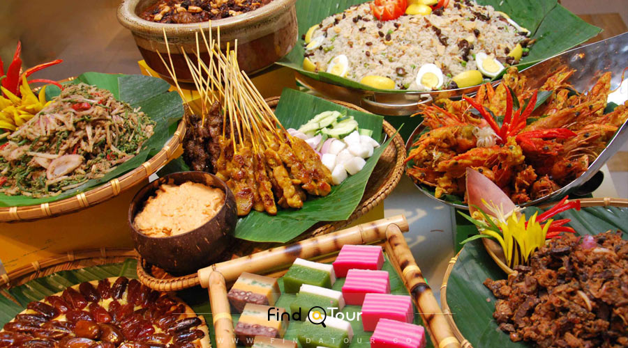 تنوع غذایی در کوالالامپور