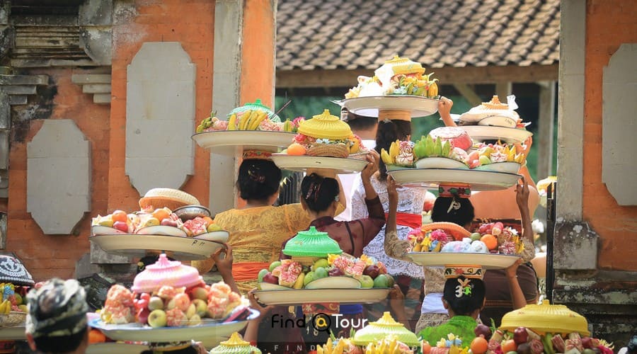 مراسم مذهبی و جشن در بالی اندونزی
