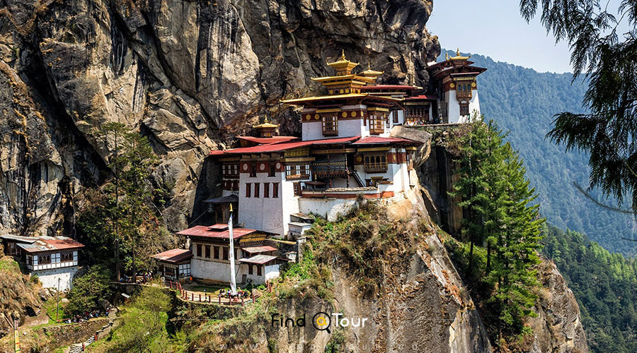 معبد لانه ببر در بوتان