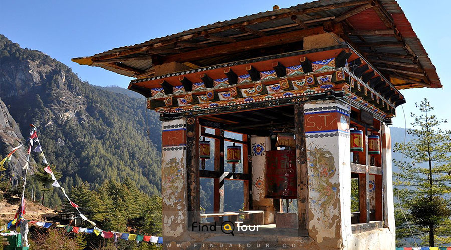 معبد لانه ببر در بوتان
