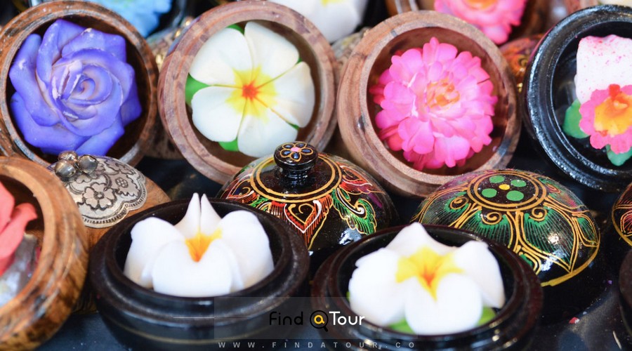 صابون های گل سوغاتی پوکت تایلند