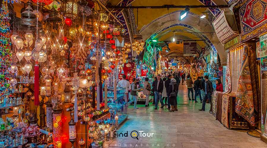ورودی بازار بزرگ استانبول ترکیه