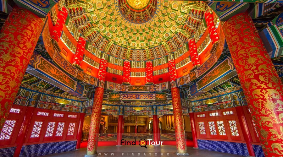 بخش داخلی معبد بهشت پکن