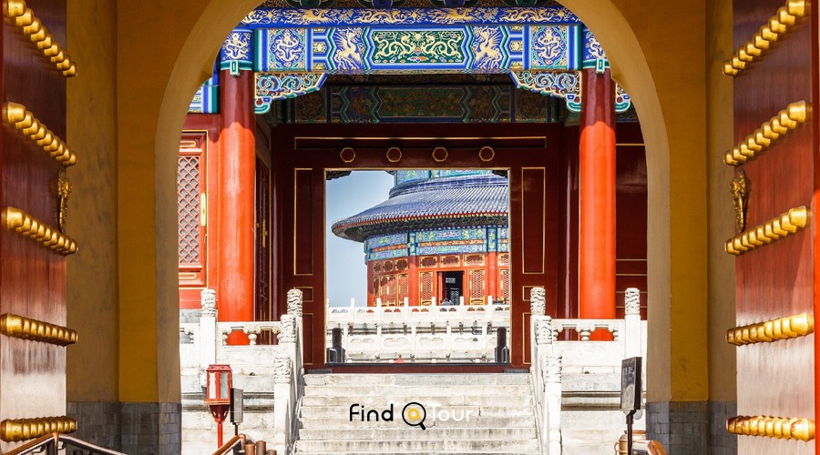 بخش داخلی معبد بهشت پکن