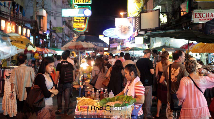خیابان خائو سان بانکوک تایلند