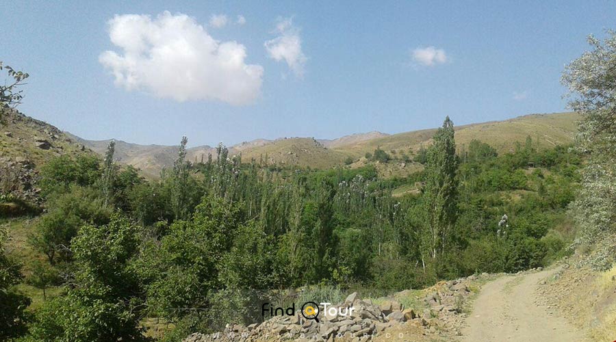 طبیعت روستای خاکو همدان