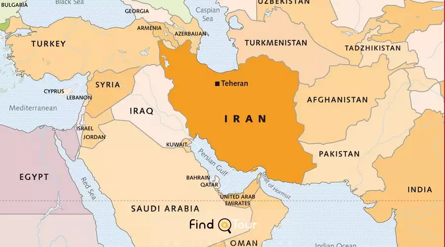 جغرافیای کشور ایران