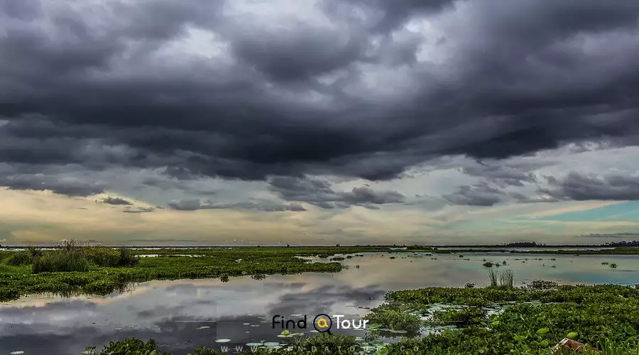 طبیعت زیبای دریاچه نونگ هان تایلند Nong Han Lake 