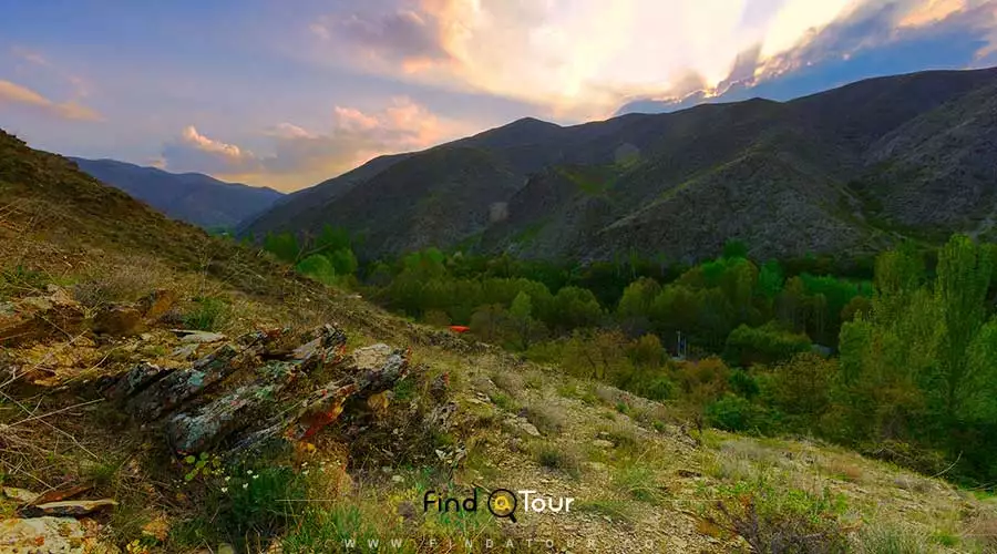  روستای ابرده جاذبه های گردشگری نزدیک آرامگاه فردوسی