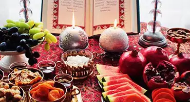 مراسم شب یلدا