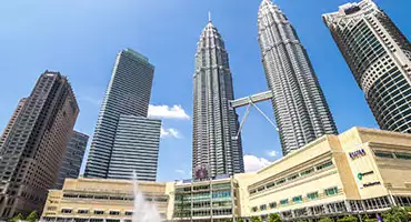 برج های دوقلوی پتروناس کوالالامپور 