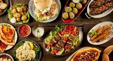 غذای ترکی با گوشت
