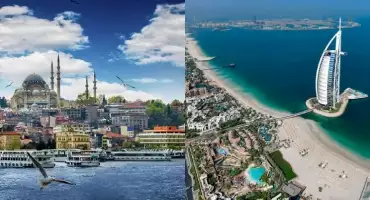 تور دبی ارزونتره یا استانبول؟ انتخاب بین مقصد لوکس یا تاریخی