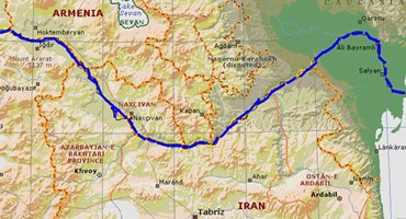 مرزهای زمینی ایران به ایروان ارمنستان