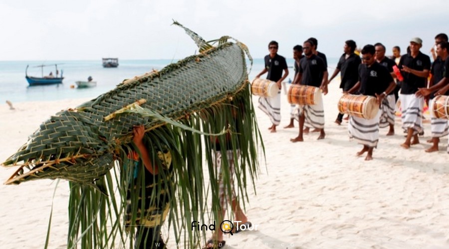 جشن روز ماهیگیران در مالدیو