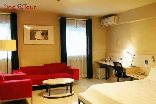 اتاق خواب هتل جینجیانگ ین چین
