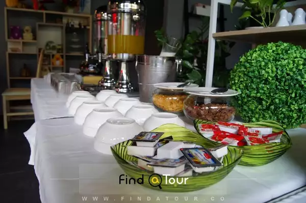 رستوران هتل Red Planet