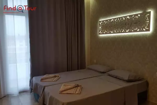 اتاق خواب هتل نشنال باتومی