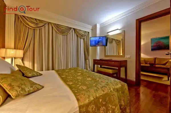 اتاق خواب هتل سیده استار الگانس آنتالیا