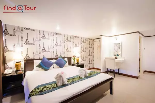 اتاق خواب هتل پاتونگ سوئیس پوکت