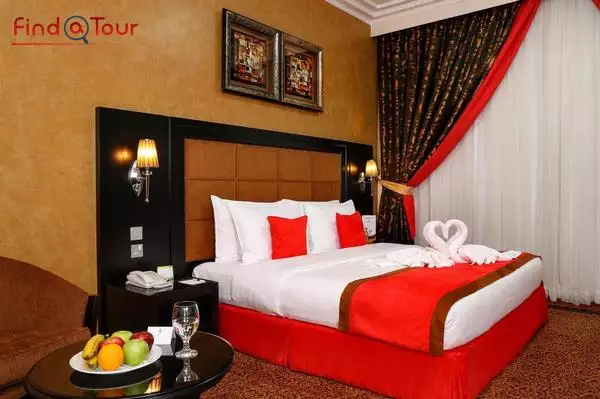 اتاق خواب هتل رویال گرند دبی