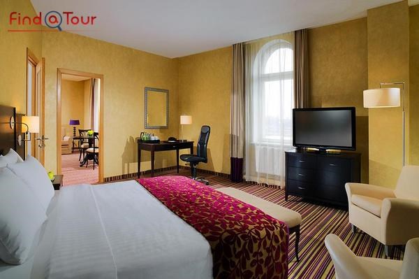اتاق خواب هتل کورت یارد سنت پترزبورگ واسیلفسکی