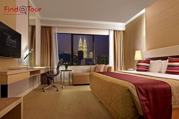 اتاق خواب هتل رویال چولان مالزی