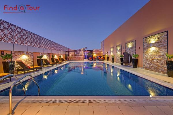 استخر هتل آبیدوس دبی