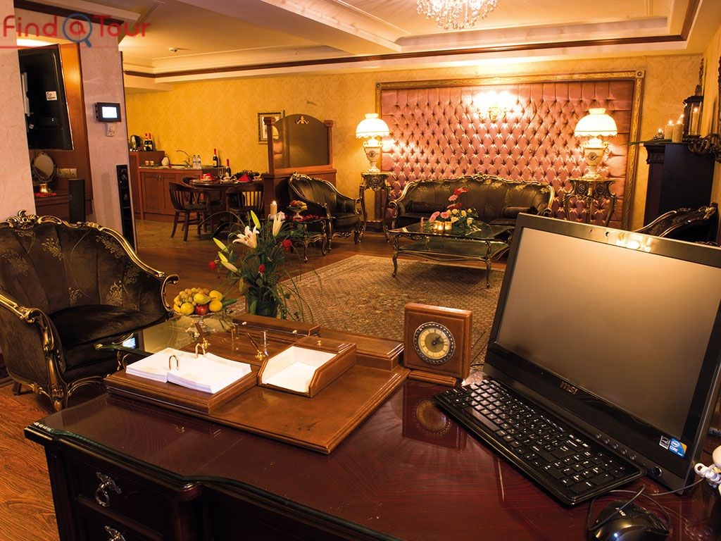اتاق های هتل بین المللی قصر طلایی مشهد
