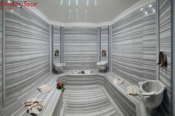 حمام ترکی هتل هالیدی این سیلی