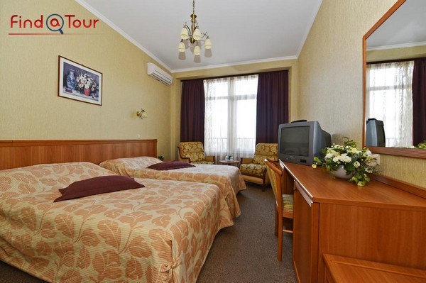 اتاق خواب هتل دنیپرو اکراین