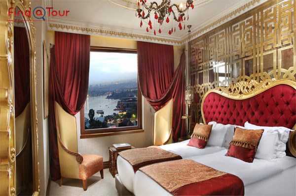 اتاق خواب هتل دارالسلطان استانبول
