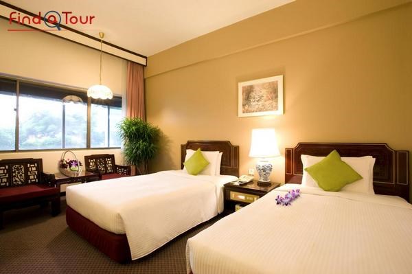 اتاق خواب هتل گرند پاسیفیک سنگاپور