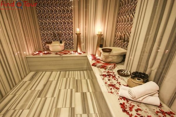 حمام ترکی هتل پالاس سوئیت 