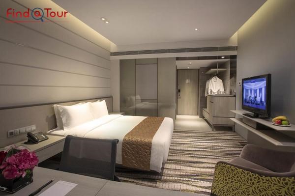 اتاق خواب هتل کارلتون سنگاپور