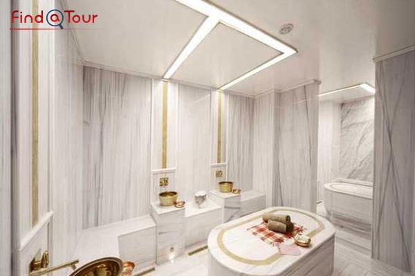 حمام ترکی هتل گرند د پرا استانبول