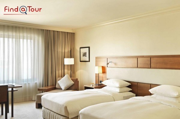 اتاق خواب هتل گرند هایت استانبول