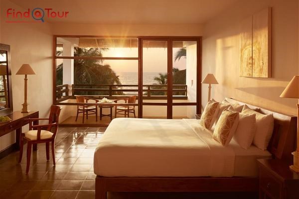اتاق خواب هتل جتوینگ بیچ سریلانکا