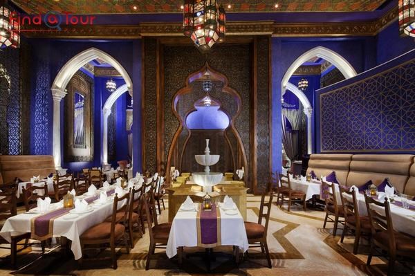 رستوران هتل جمیرا زعبیل سرای دبی