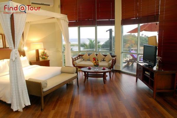 اتاق خواب هتل ادن ریزورت سریلانکا