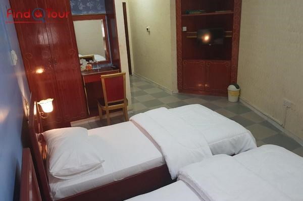 اتاق خواب هتل شالیمار دبی