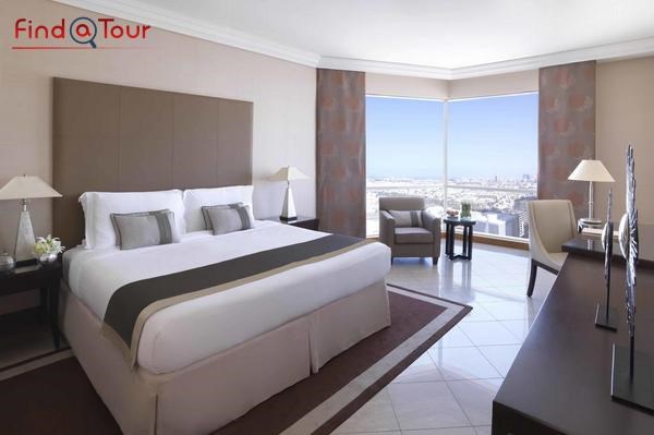 اتاق خواب هتل فیرمونت دبی
