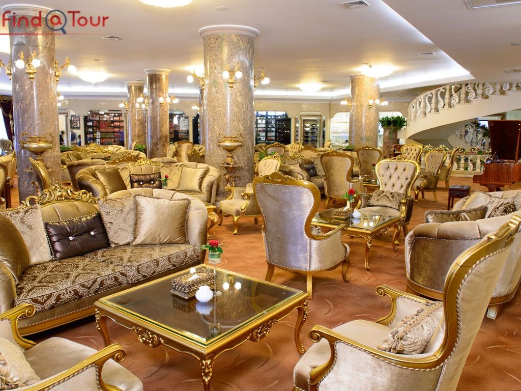 لابی هتل بین المللی قصر طلایی مشهد