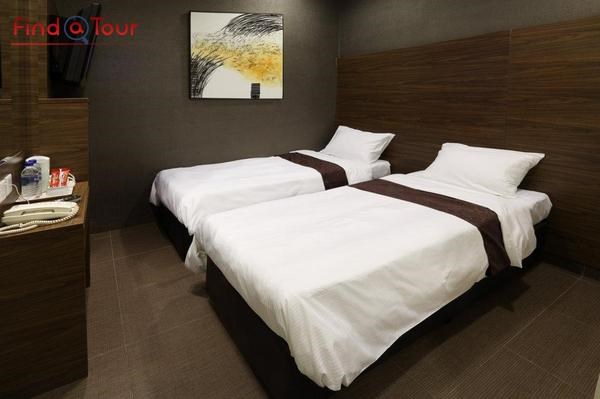 اتاق خواب هتل ولیو سنگاپور 