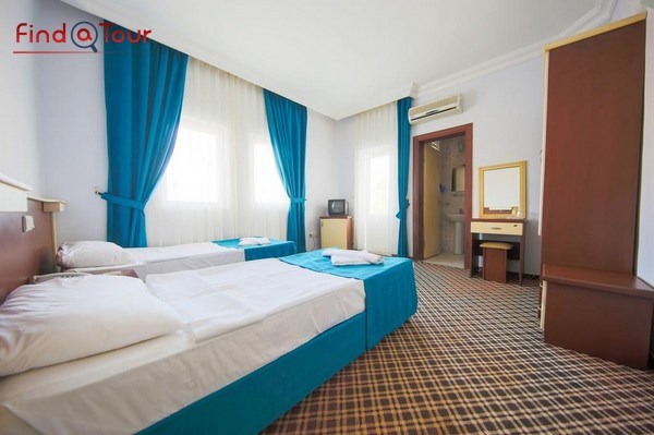 اتاق خواب هتل آسل آنتالیا