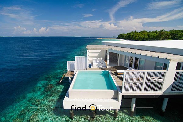 ویلا خصوصی هتل آمیلا مالدیو