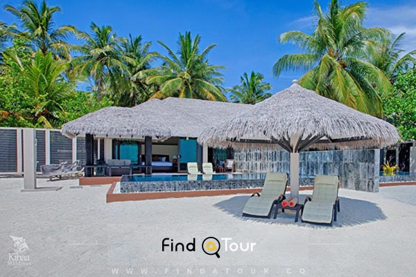 ساحل اختصاصی هتل کیها مالدیو